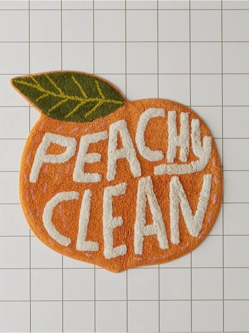 🍑NWT🍑 Urban Outfitters Peachy Clean Bath Mat